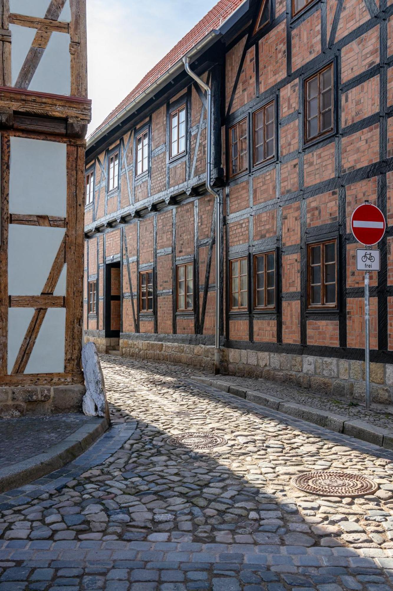 Ferienwohnungen Am Kornmarkt II クヴェードリンブルク エクステリア 写真